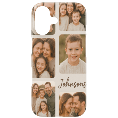 iPhone 16 Plus Photo Phone Case | Upload Now & Design | UK